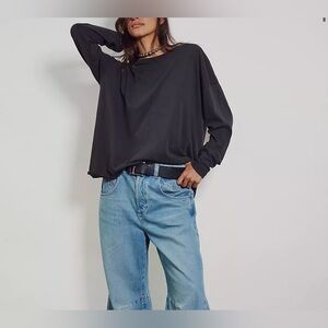 Free people/ We the free Nina Long-Sleeve Tee